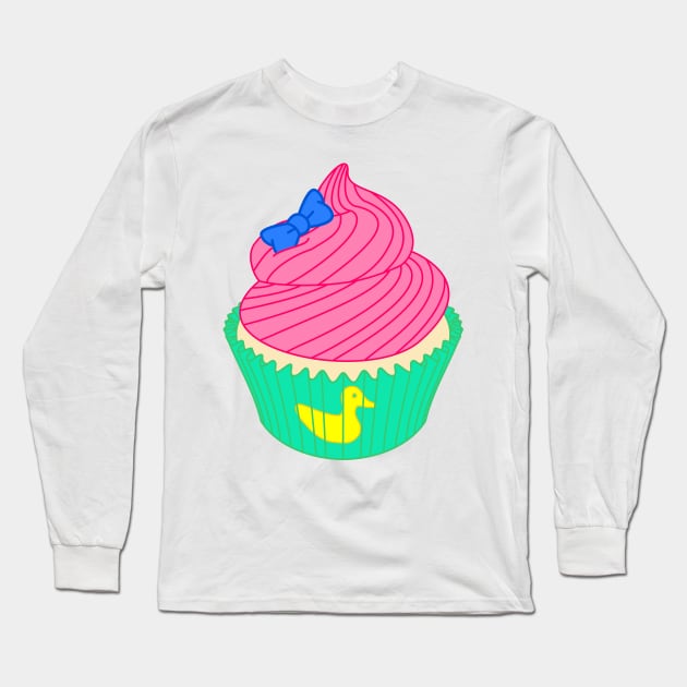 Lil Cupcake Long Sleeve T-Shirt by CoreyUnlimited
